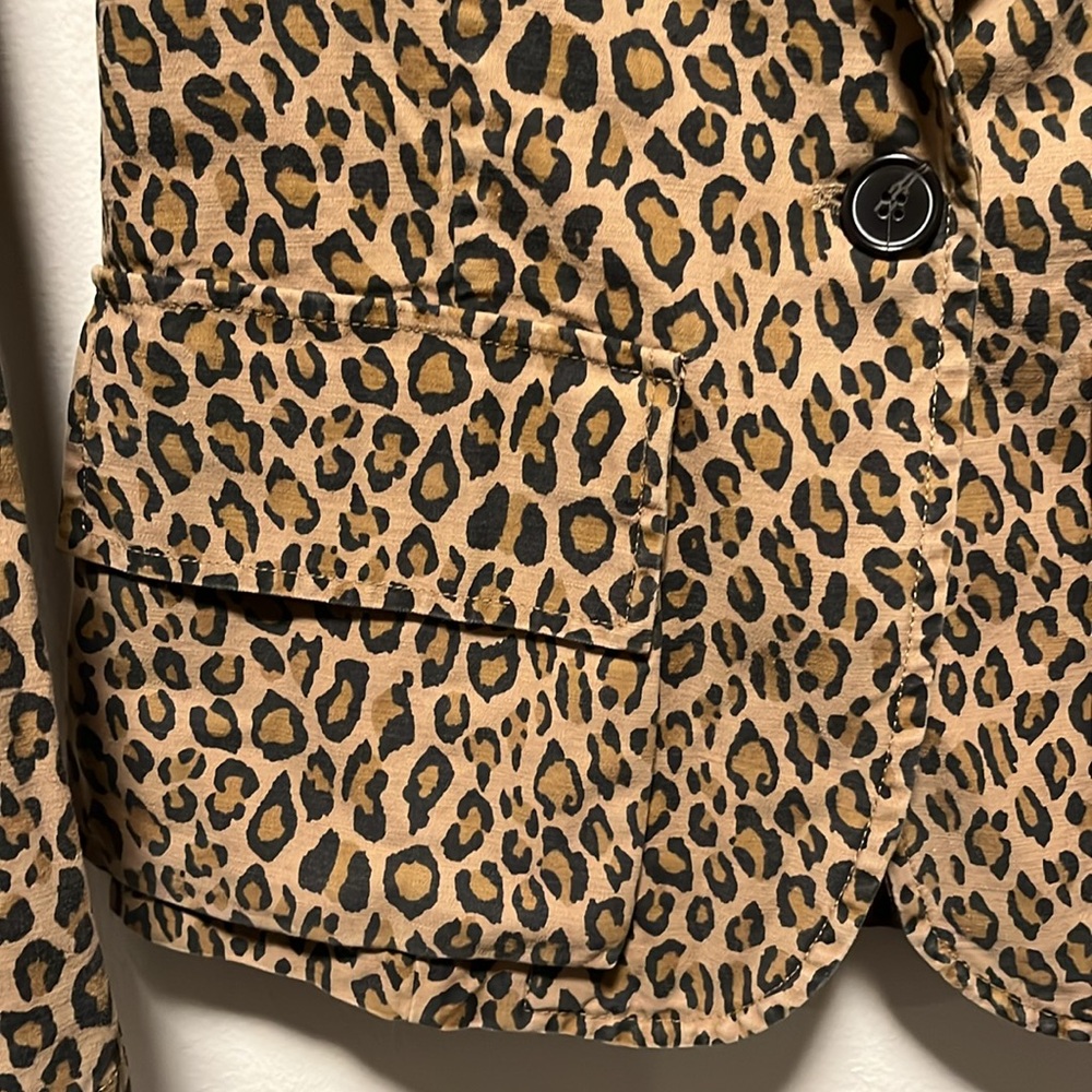 NILI LOTAN Leopard Print Addison Blazer, Size 0 - Picture 8 of 14